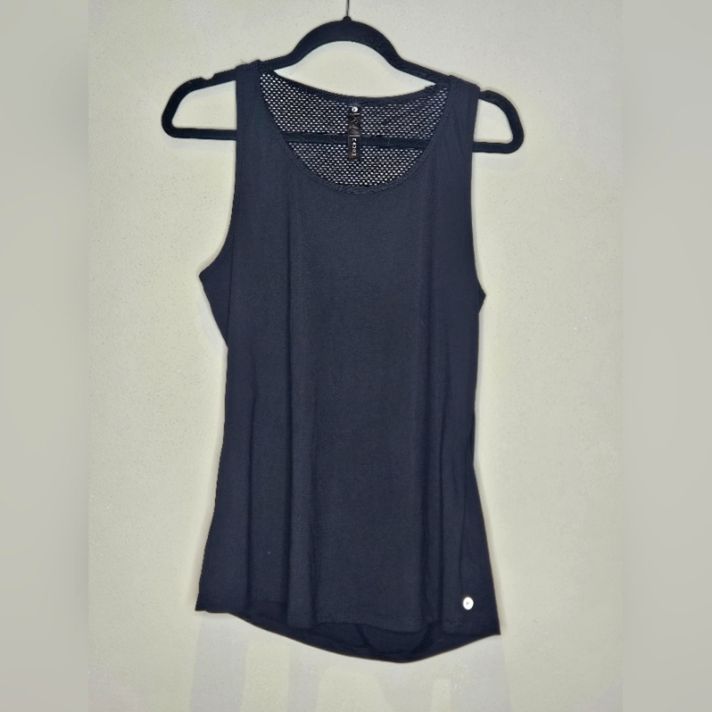90 degree Black Tank Top